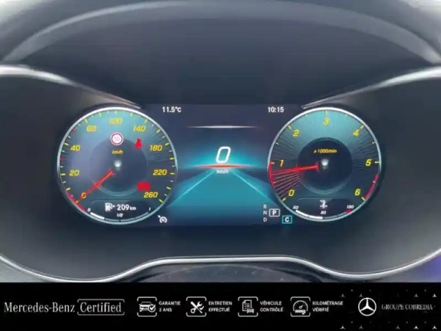 Mercedes Classe C coupé 220 d 194ch amg line 9g-tronic 10cv — photo 13