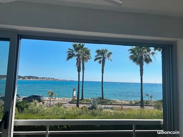 Vue mer Panoramique Front Mer- Parking- Tout à pied