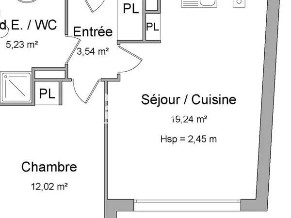 Appartement Location Saint-André-de-Cubzac 2p 40m² 545€