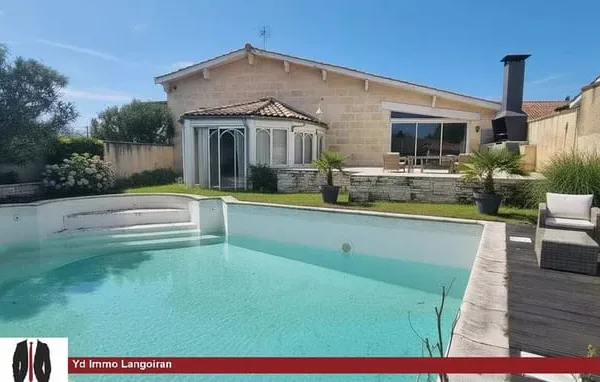 CAPIAN - Belle maison en pierre rénovée