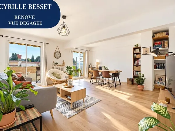3 pièces 61 m² - Dernier étage vue dégagée - Cyrille Besset