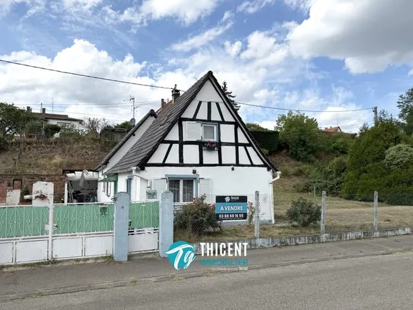 Maison 5 pièces - 12,13 ares de terrain à Bischwiller