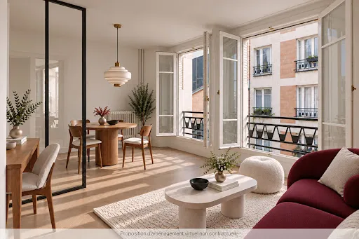 Appartement 1 pièce 25 m²