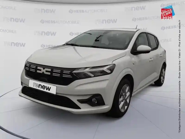 Dacia Sandero 1.0 sce 65ch expression — photo 1