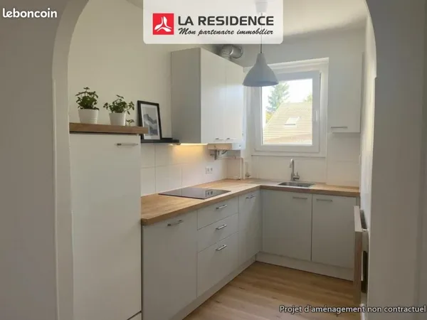 Appartement 3 pièces 44 m²