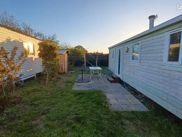 Mobilhome en bord de mer