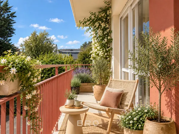 APPARTEMENT 3 PIÈCES - 84M2 - BALCON SUD - GARAGE - VANNES L