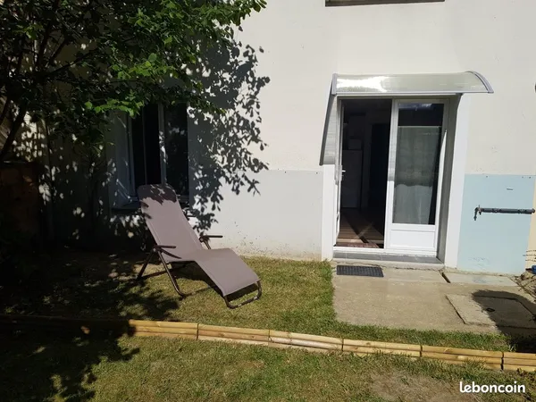 T2 meublé, direct propriétaire meublé, 28m² avec jardin privatif