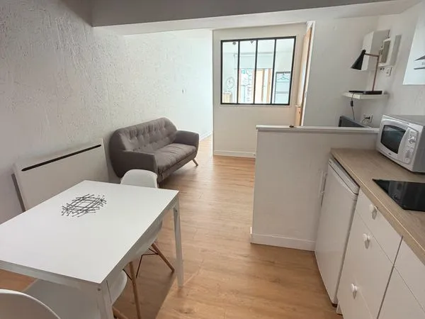 Appartement T1 bis meublé centre-ville - 27 m²