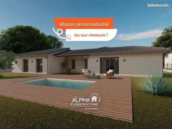 Terrain 610 m² Martillac