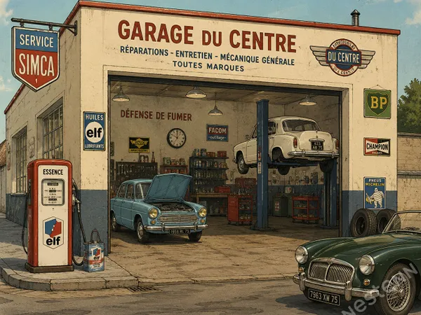 A VENDRE GARAGE AUTOMOBILE CONCESSIONNAIRE D'UNE GRANDE MARQUE FRANCAISE