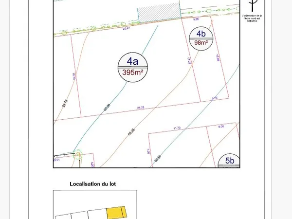Terrain constructible YQUELON 493 M²