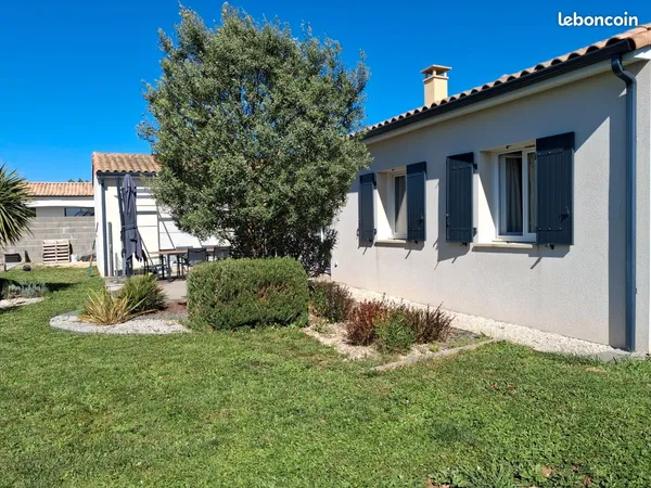 Maison DPE A/A - 2016 - 4 ch. - Terrain 848 m² (10 min Niort)