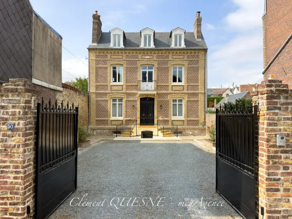 MAISON DE MAÎTRE D'EXCEPTION À DIEPPE
