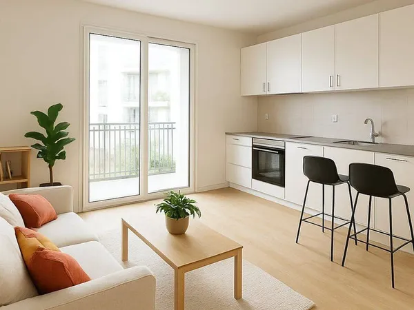 Appartement 2 pièces 49 m²