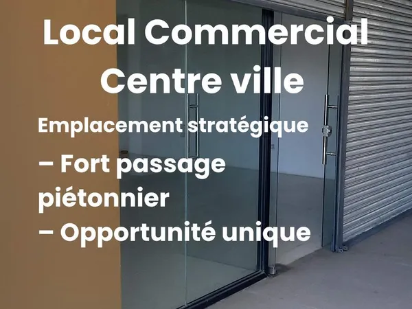 Local commercial -la grande motte