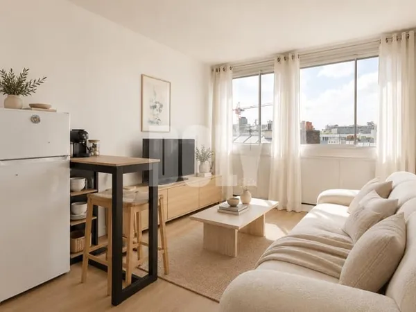 À VENDRE - STUDIO - VENDU LOUÉ - RUE DE LA CROIX NIVERT - 75015