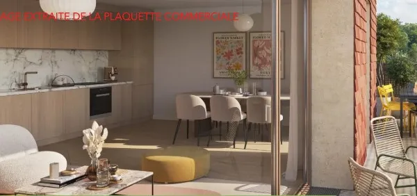 Appartement 3 pièces 57 m²