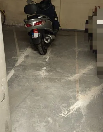 Place parking moto