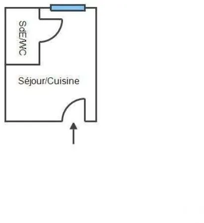Appartement 1 pièce 10 m²