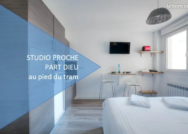 Studio 1 pièce 20 m²
