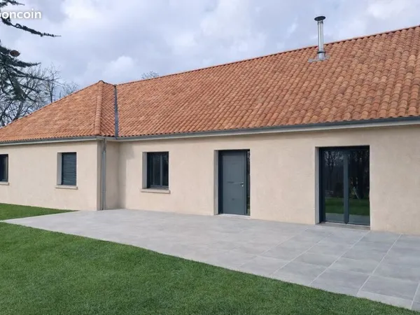 Maison de plain pied chauvigny centre