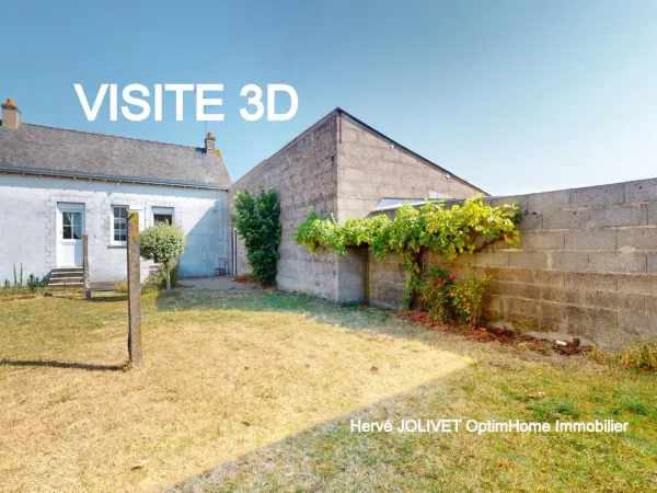 MAISON EN PIERRE 4 CHAMBRES + GRAND GARAGE ET JARDIN
