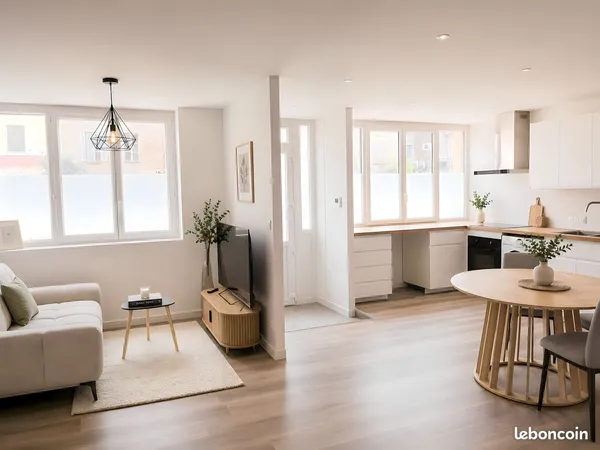 Appartement meublé 57 m² entièrement rénové - Dijon centre - Toutes charges comprises