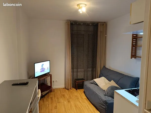 Studio meublé 15 m² + parking - Rouen centre - 7,1 % rentabilité