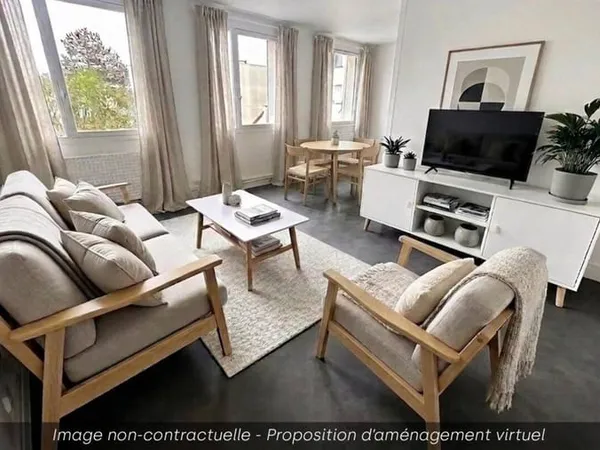 Appartement 3 pièces 73 m²