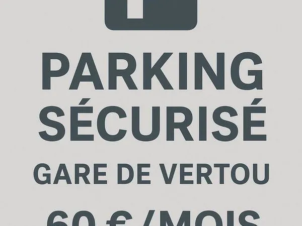 Parking 10 m²