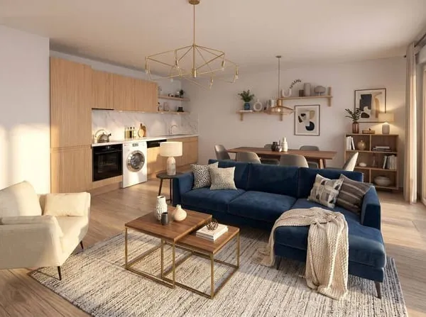 Appartement 3 pièces 60 m²