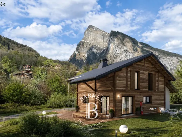 BARNES MONT-BLANC - SAMOËNS - CENTRE VILLAGE - CHALET 4 CHAMBRES - ENVIRONNEMENT CALME