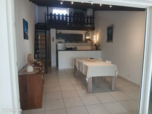 Maison 40 m² à louer à l'année - Cap d'Agde - Jardin & parking