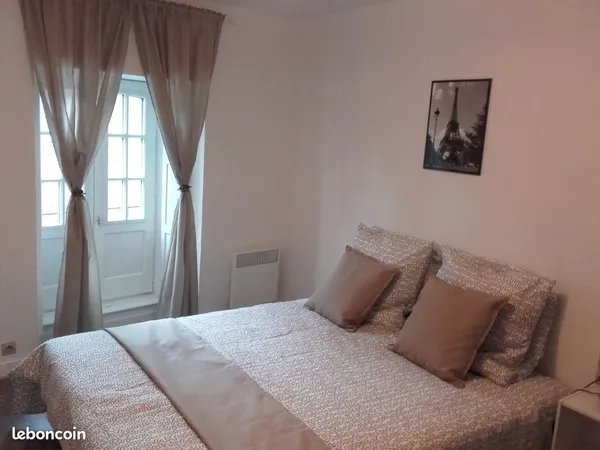 ❤️ coup de coeur - f2 meublé - 2e et dernier étage - lassay-les-châteaux