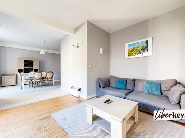Nantes centre - 85 m², séjour de 32 m², extérieur et garage