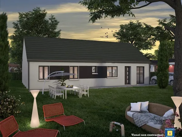 Projet de construction d'une maison 98 m² avec terrain à SAINT-HILARION (78)
