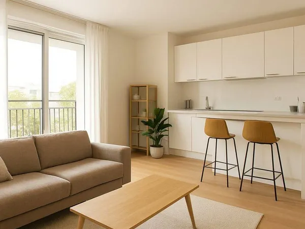 Appartement 2 pièces 63 m²