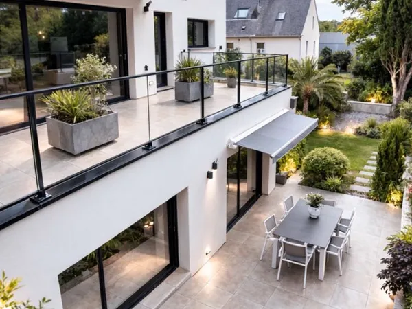 RENNES - PRAIRIES SAINT-MARTIN - VILLA D'ARCHITECTE D'EXCEPTION - 230 m² HABITABLES