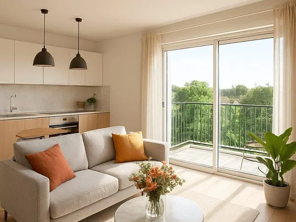 Appartement 2 pièces 38 m²