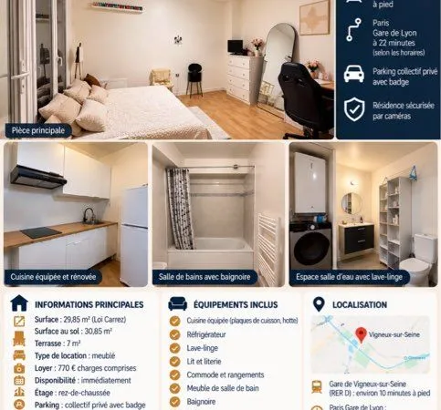 Appartement 30m2