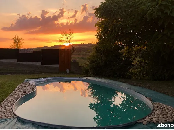 Maison 130 m² avec piscine - Environnement exceptionnel - Entre Romans, Valence et St-Marcellin