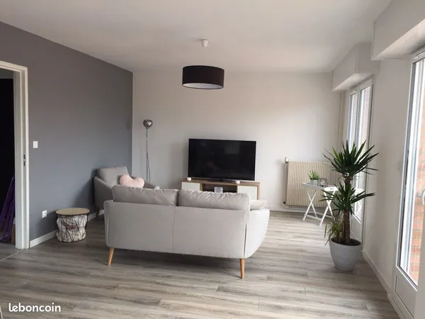 Appartement très lumineux 59 m2, carvin centre