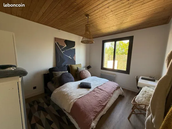 Maison meublée au bord de l'océan