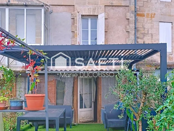 Maison de ville avec jardinet