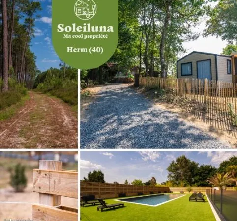 Terrain pour Mobil-Home dans PRL - LES LANDES (40)