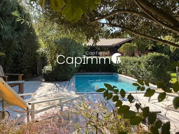 Vends villa - 90 m² - 5 pièces, 3 chambres - Lège-Cap-Ferret 33950