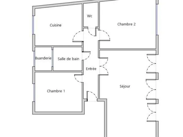 Appartement Vente Camaret-sur-Mer 3p 60m² 240000€