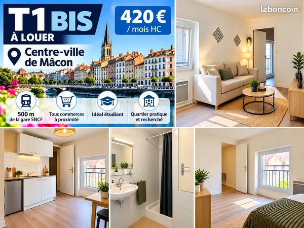 Appartement 2 pièces 28 m²