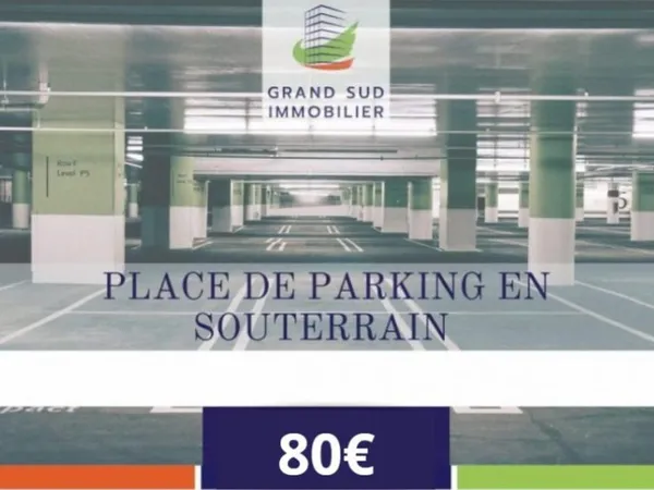 Parking intérieur 12 m²